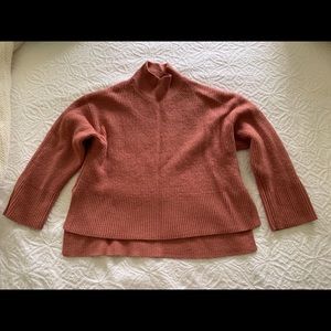 H&M Nude Pink Crop Top Sweater